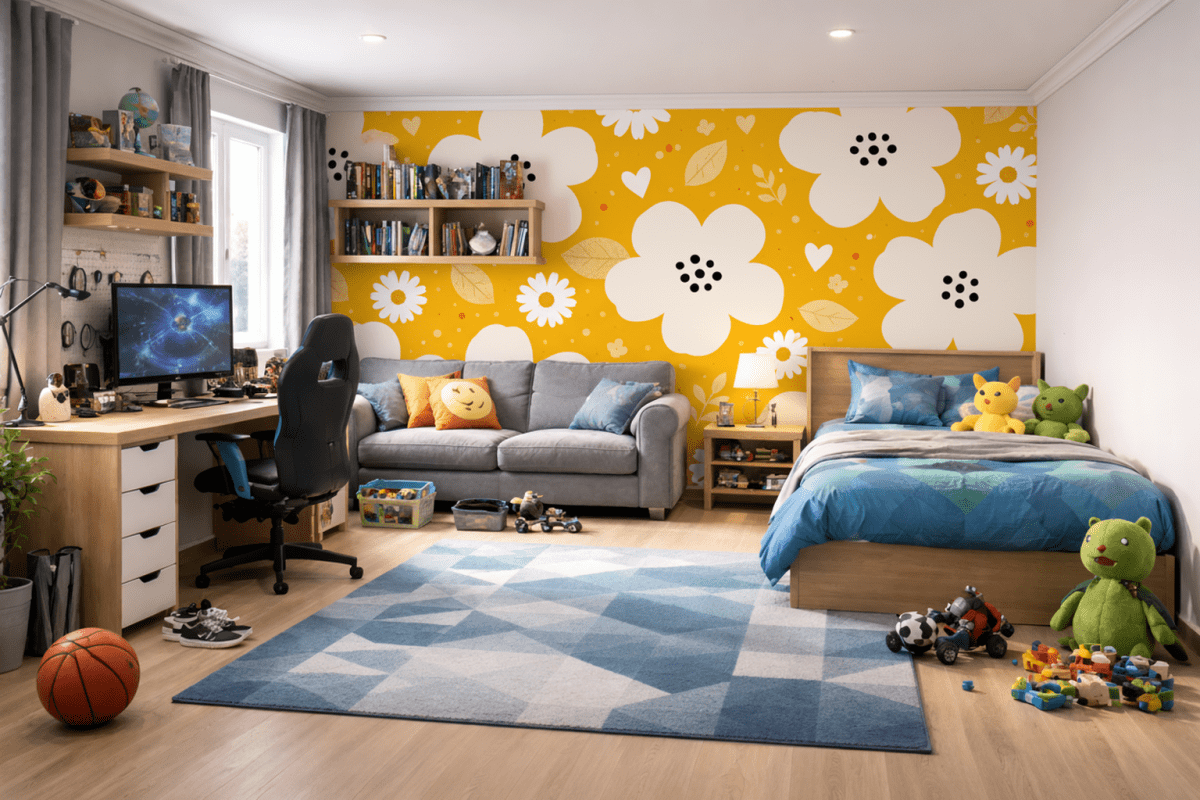 Sunny Blossom Tapestry