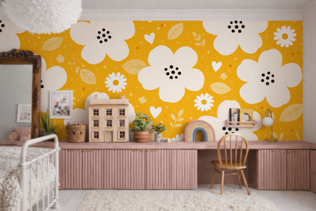Sunny Blossom Tapestry