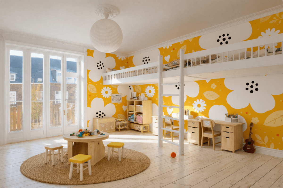 Sunny Blossom Tapestry