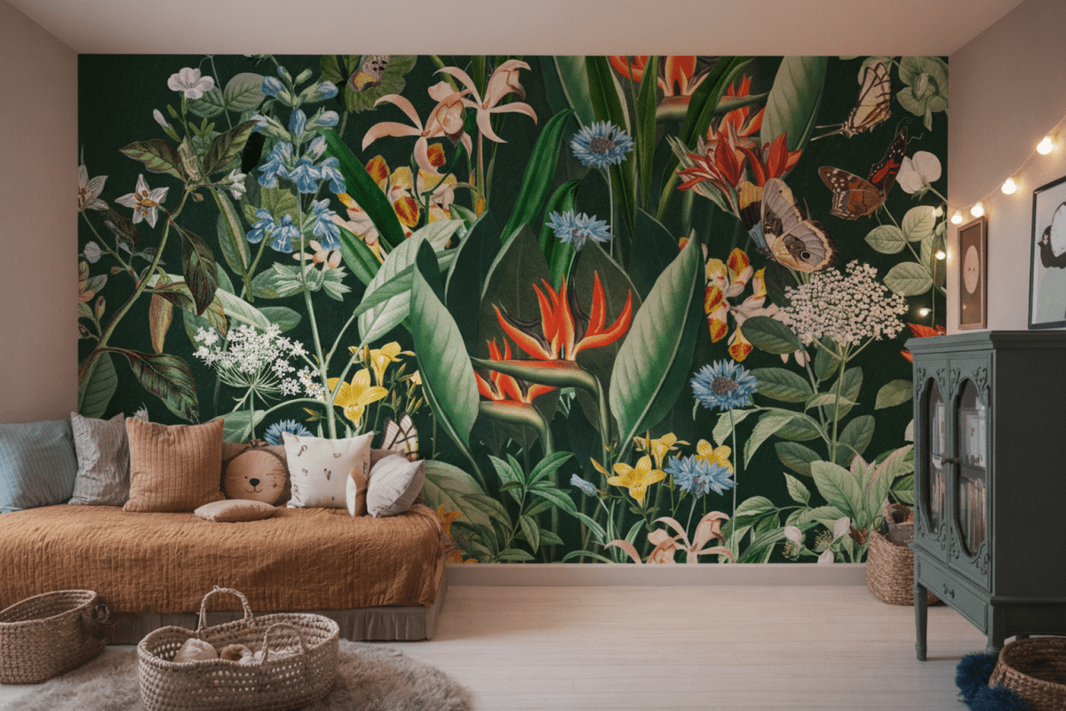 Vibrant Botanical Fusion