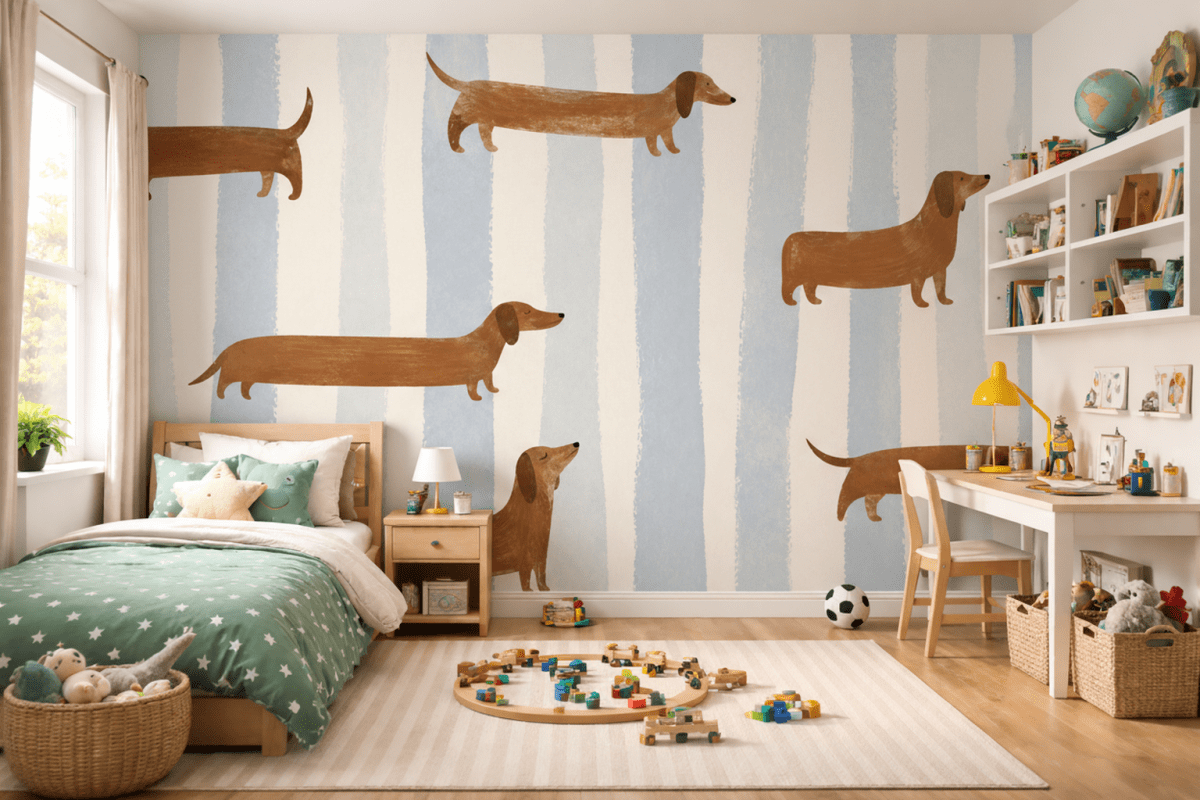 Linear Canine Parade