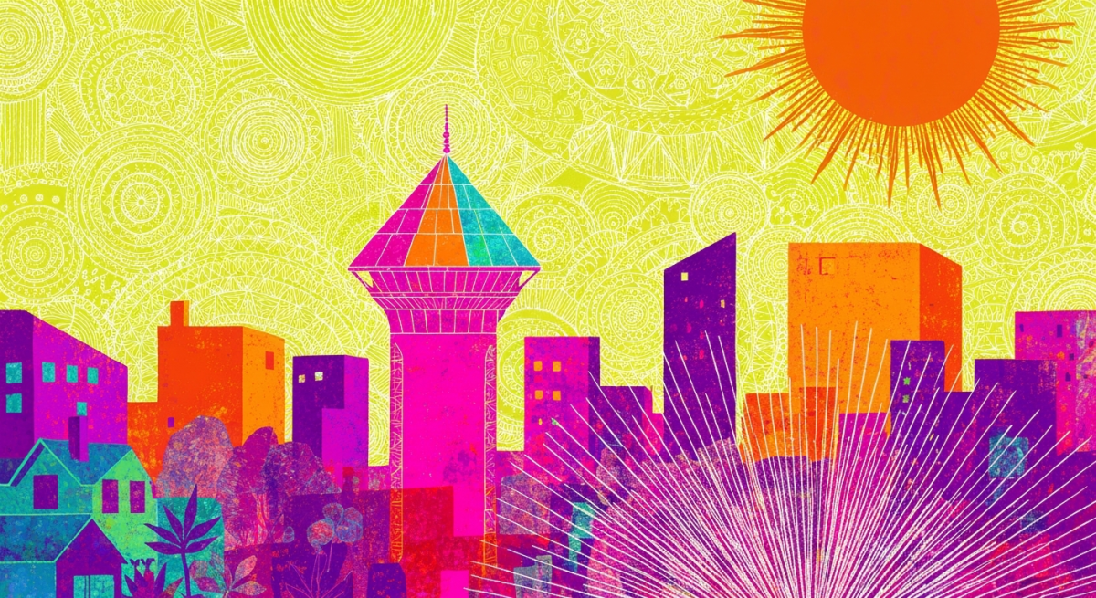 Kaleidoscope Sunburst