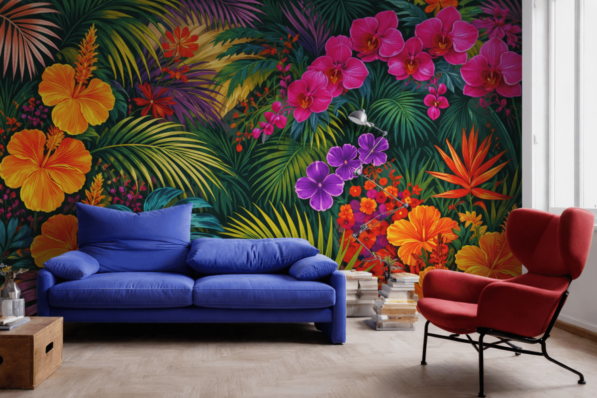 Tropical Inkbrush Oasis