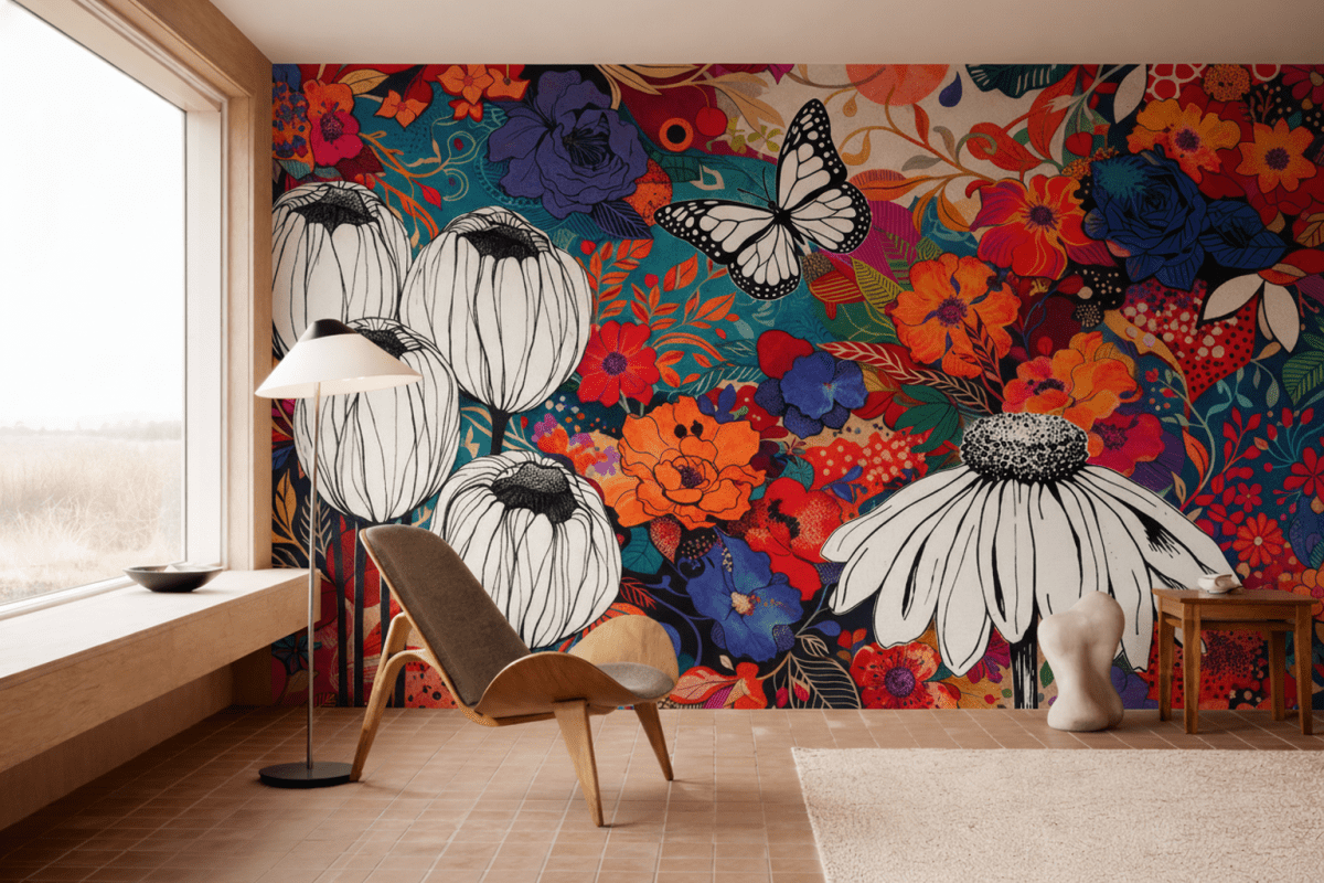 Blooming Butterfly Garden