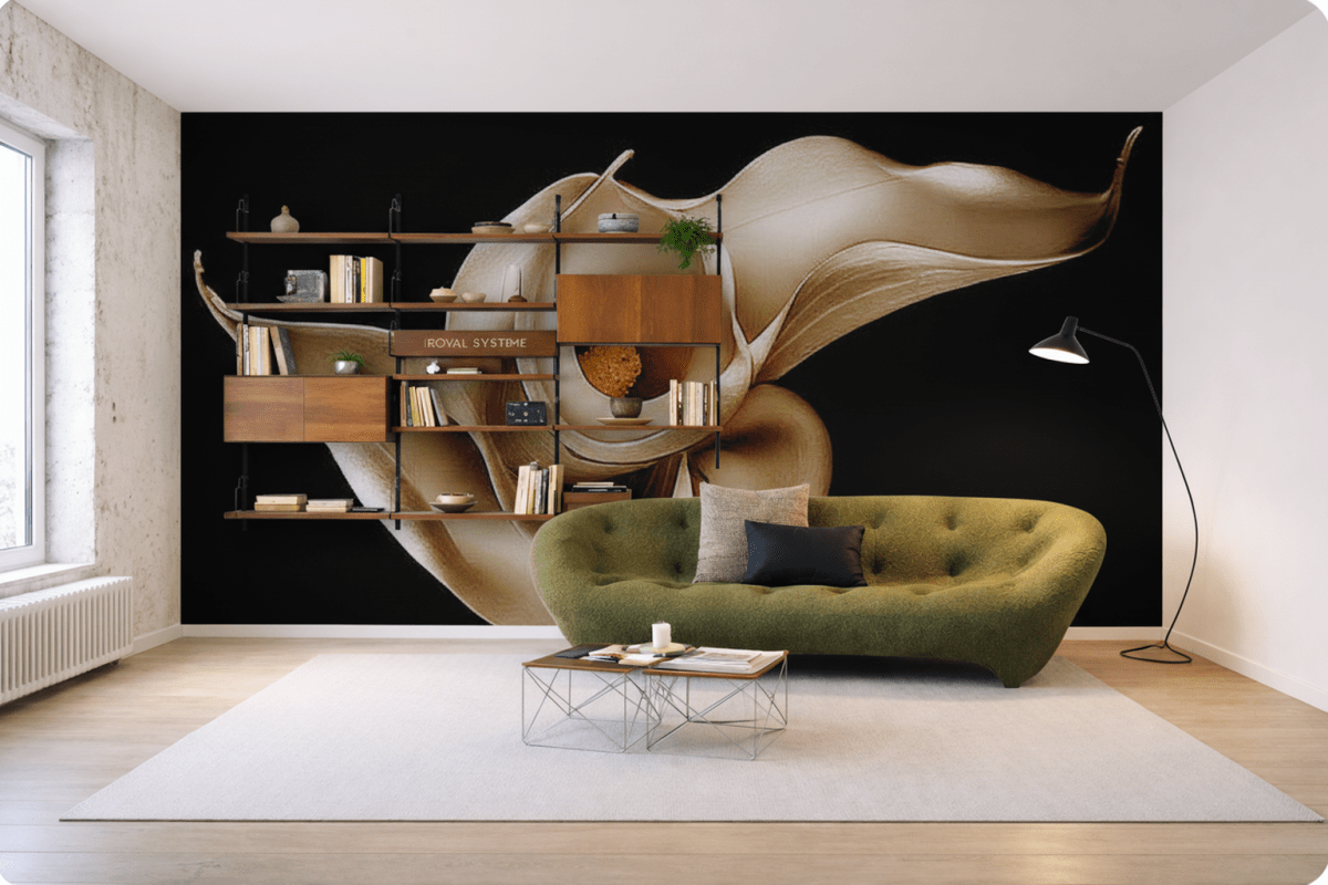 Curved Calla Embrace