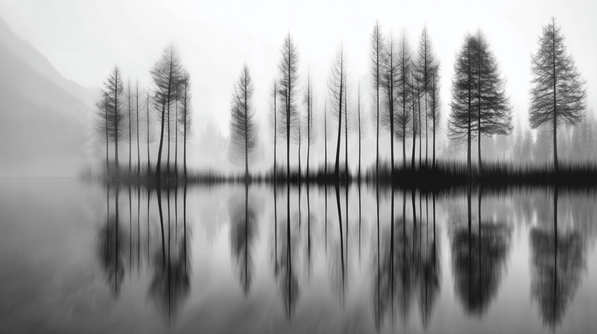 Saffron Forest Mirage