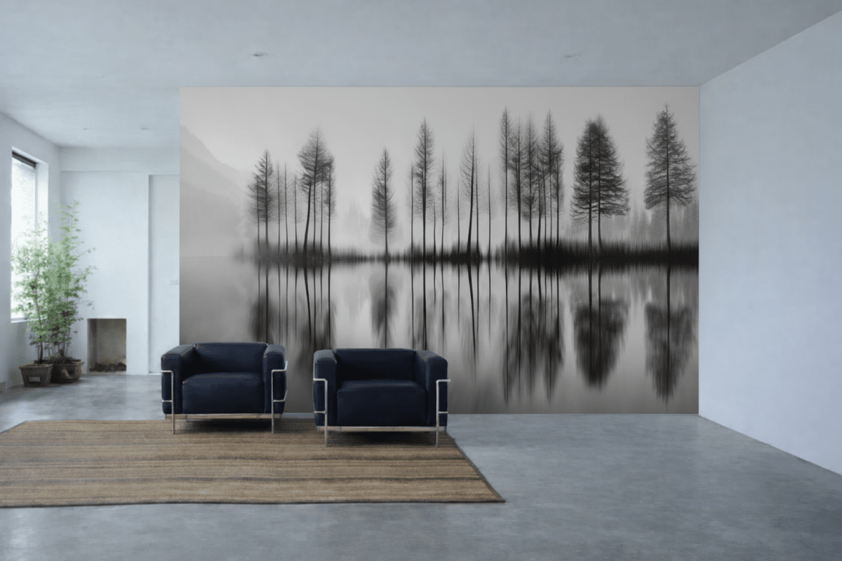 Saffron Forest Mirage