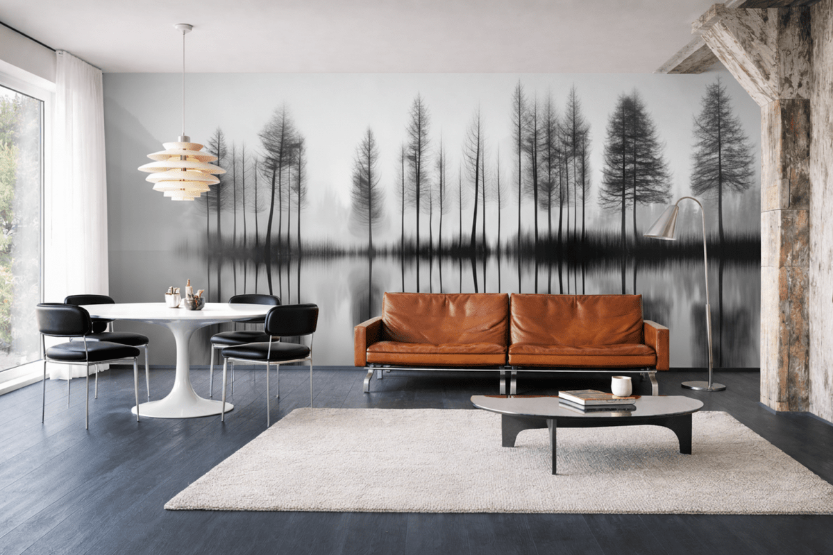 Saffron Forest Mirage