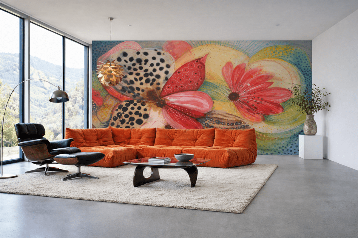 Polka Floral Fantasy