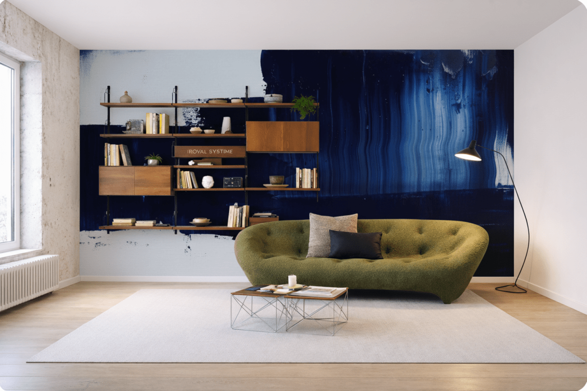 Dusky Watercolor Stroke