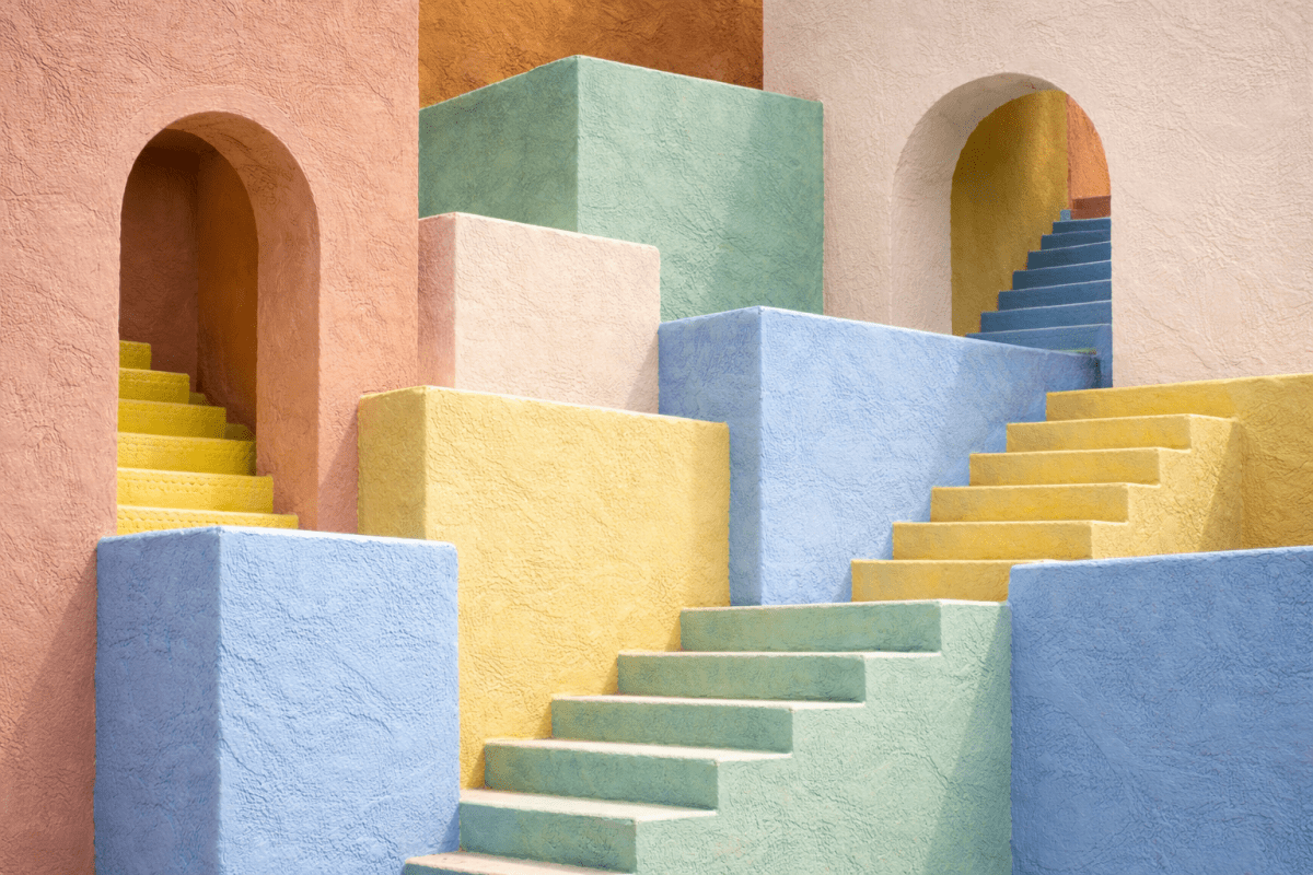 Cubist Stairway