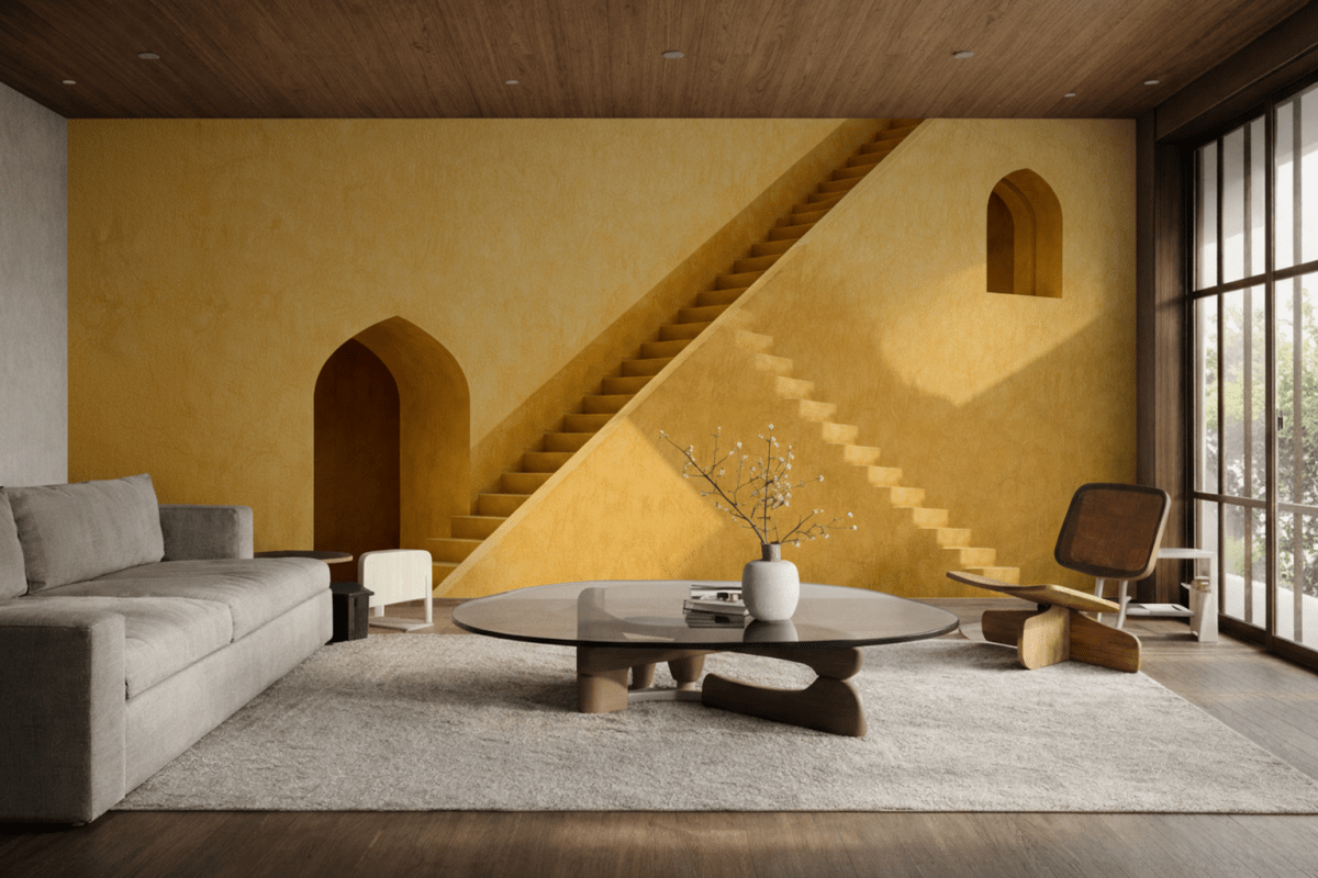 Ochre Stairwell