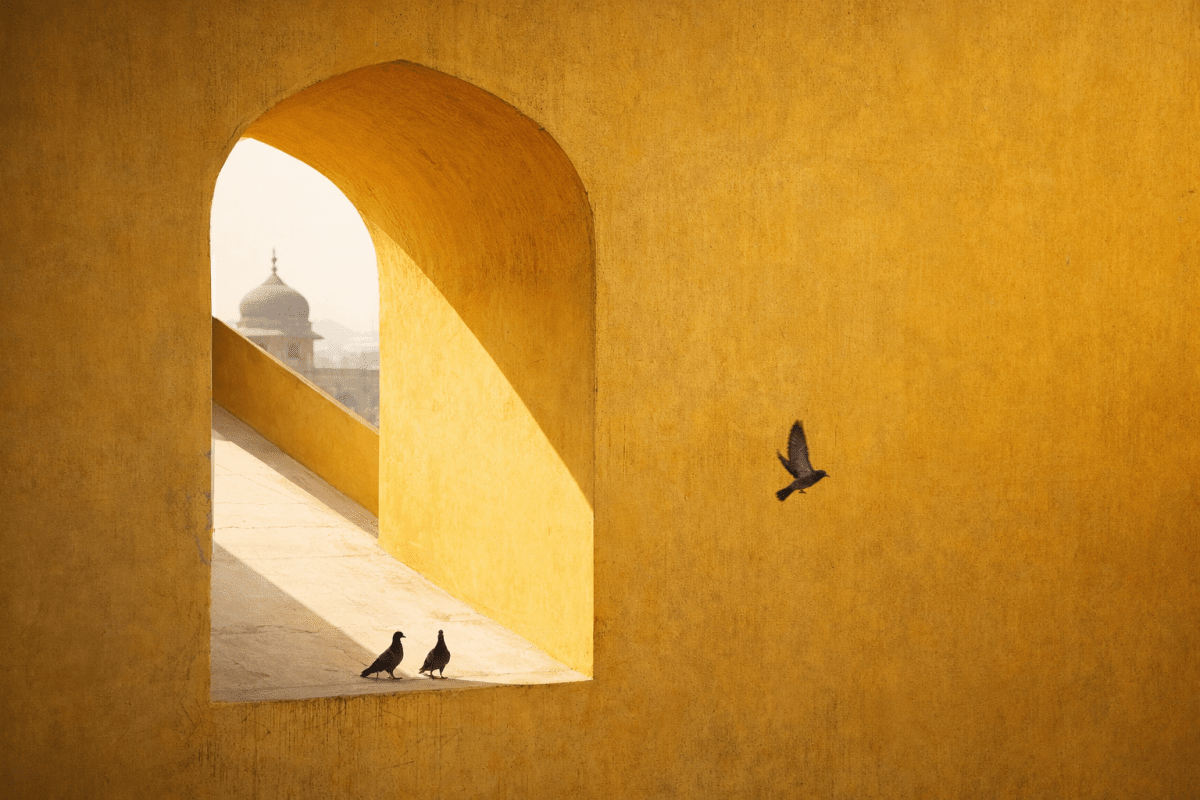 Sunlit Archway