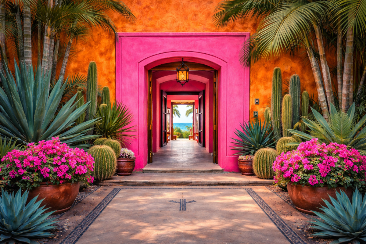 Cactus Bloom Entrance