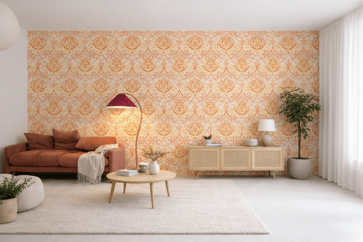 Ember Motif Tapestry