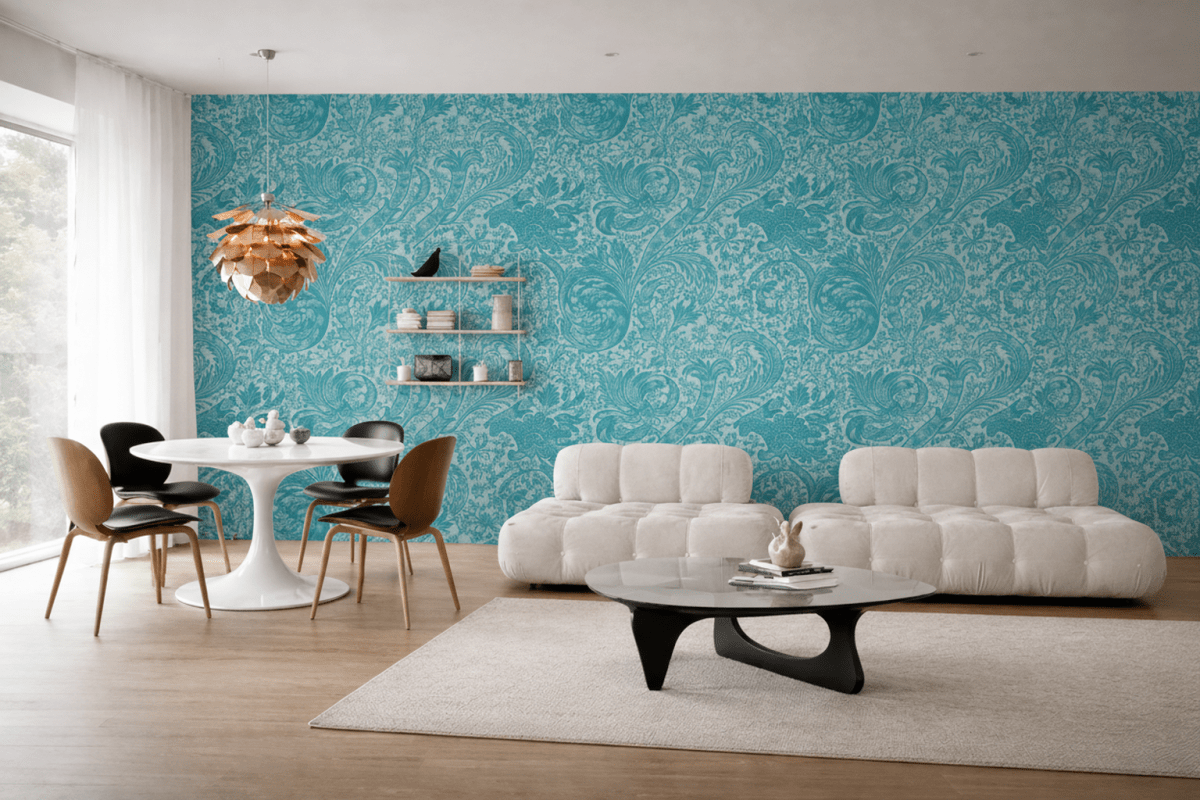 Azure Swirl Symphony