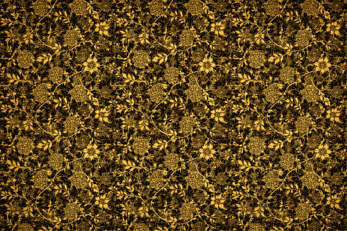 Gilded Vines Motif