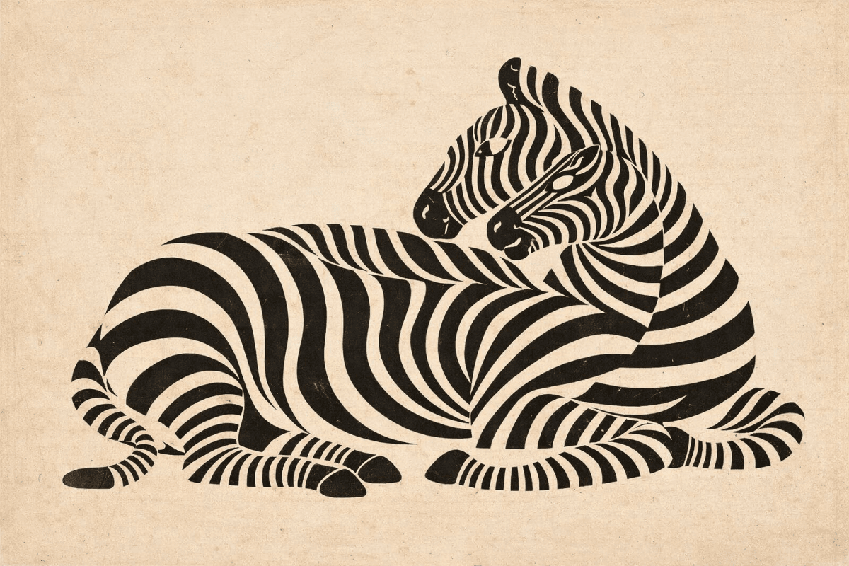 Zebra Embrace