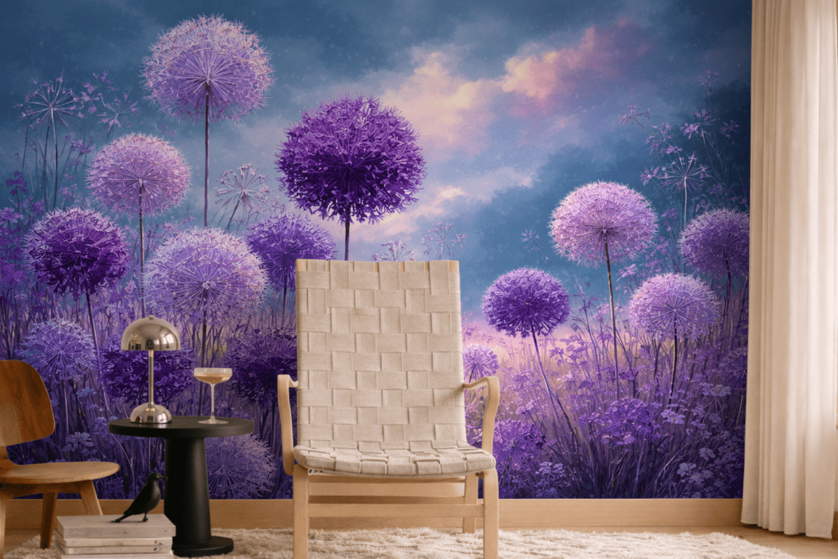 Violet Sphere Garden