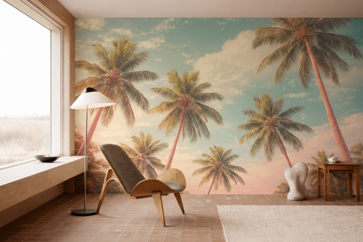 Palm Serenity Scene