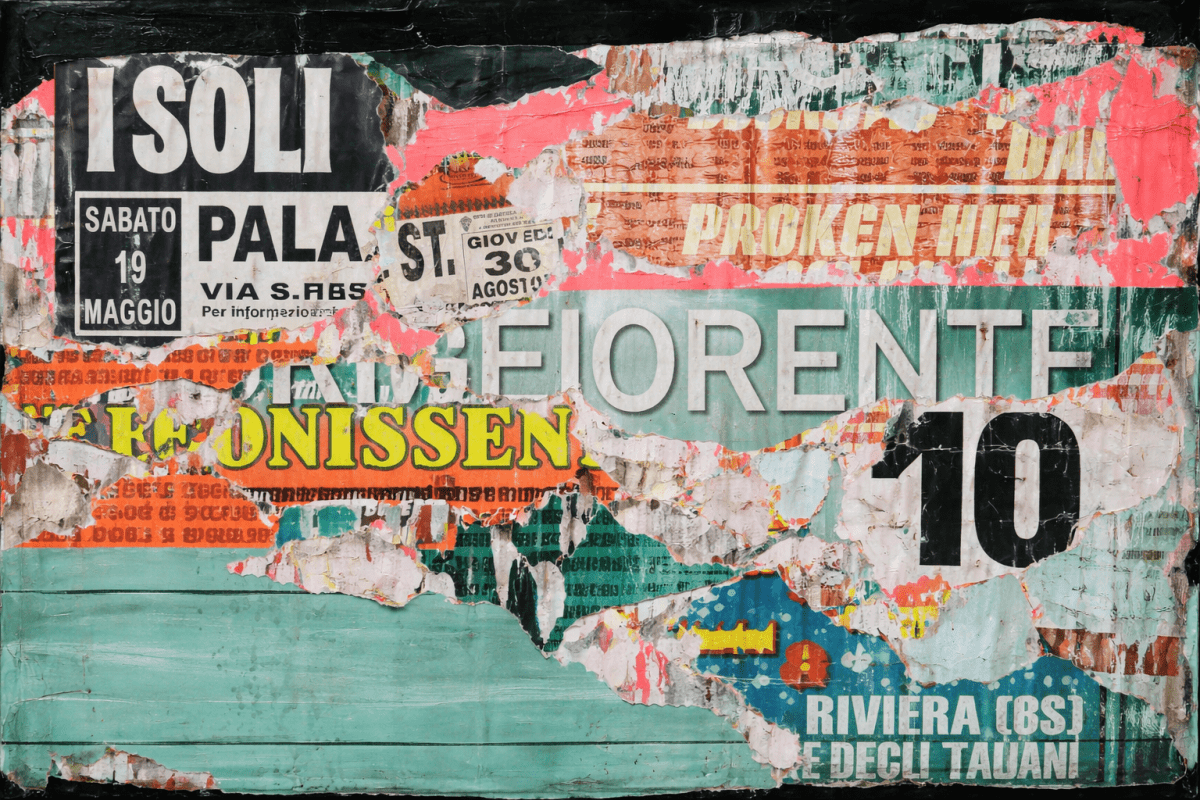 Faded Billposter