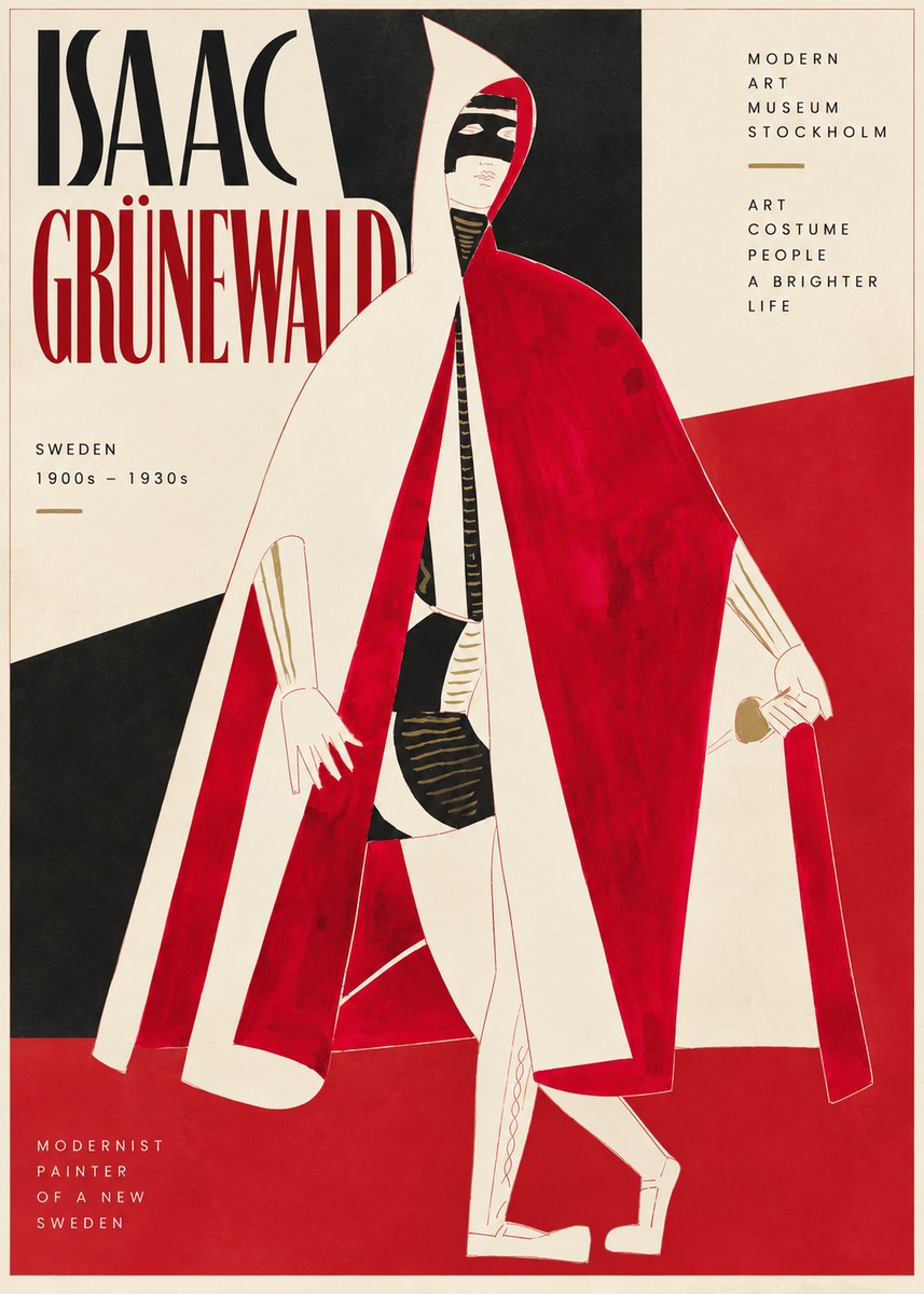 Isaac Grünewald Costume Design I No5 - Affiche