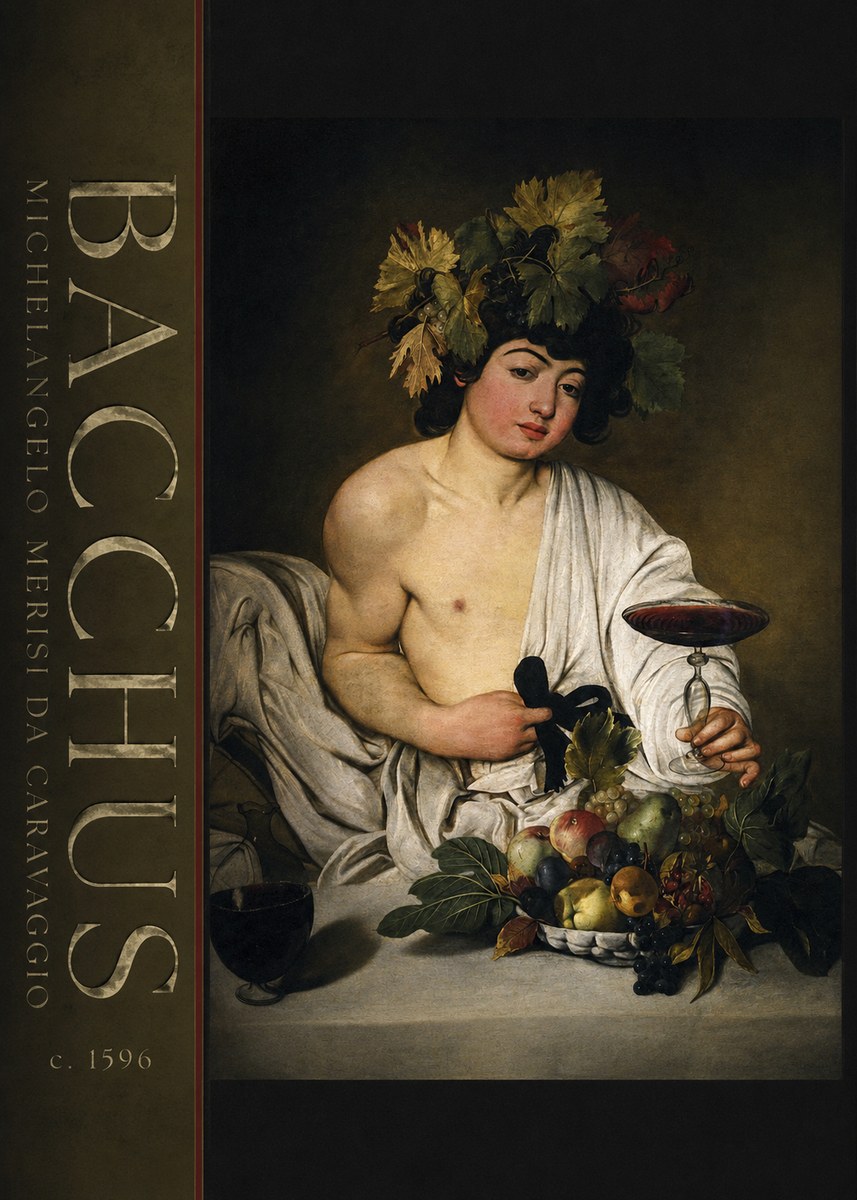 Michelangelo Merisi da Caravaggio Bacchus I No3 - Affiche