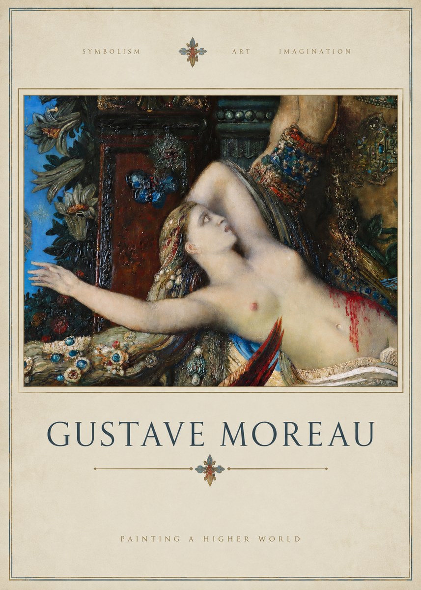 Gustave Moreau Salome I No3 - Affiche