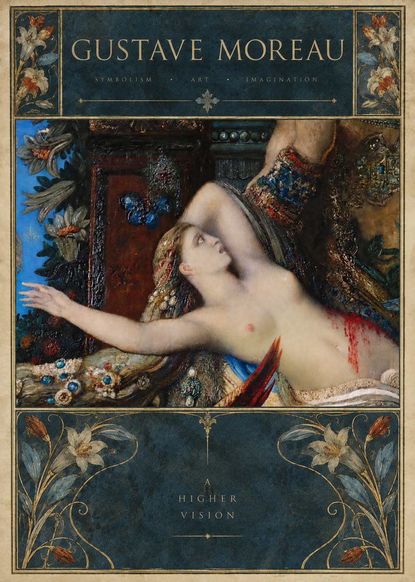 Gustave Moreau Salome I No6 - Affiche