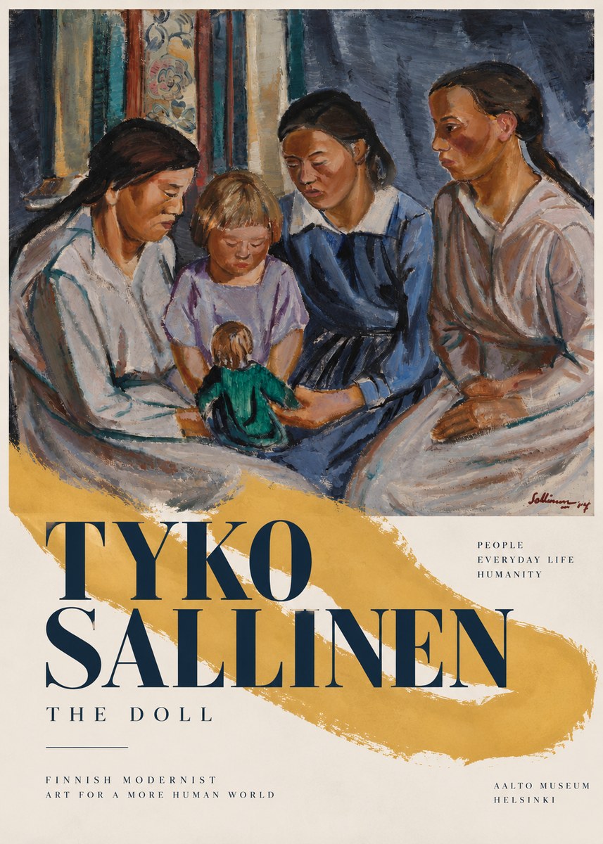 Tyko Sallinen The Doll No3 - Affiche