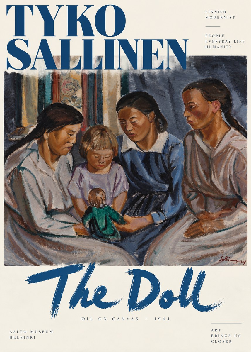 Tyko Sallinen The Doll No5 - Affiche