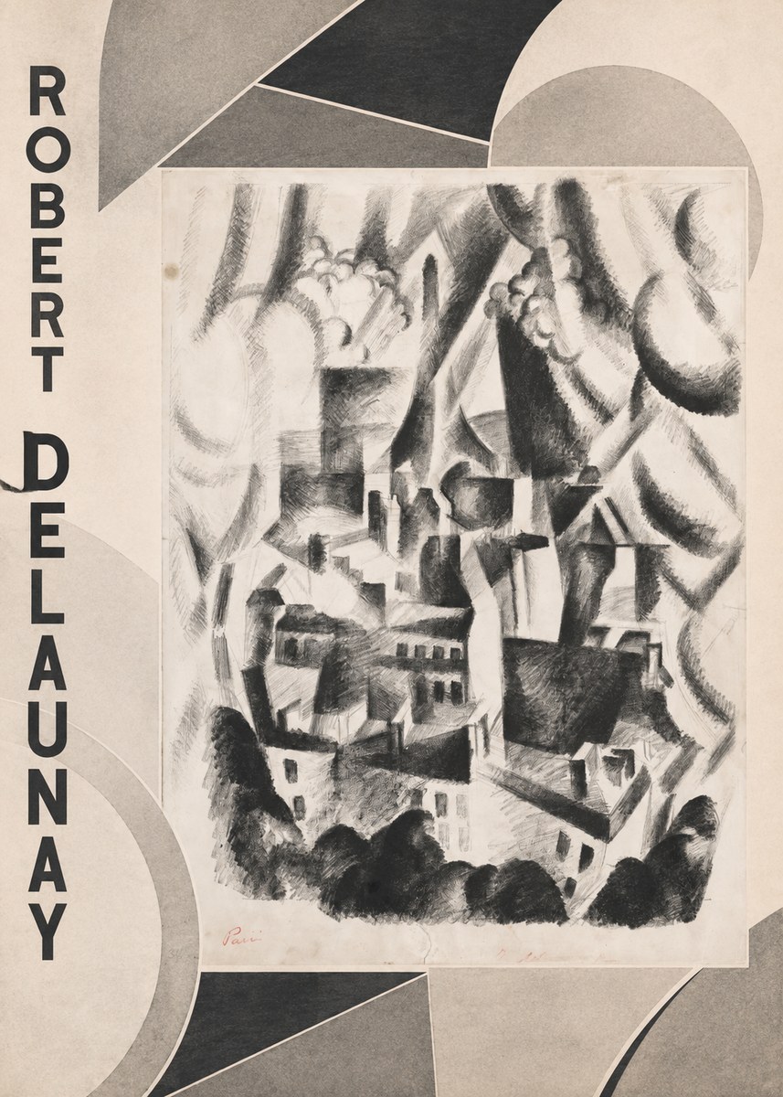 Robert Delaunay Vue Sur La Ville No2 - Affiche