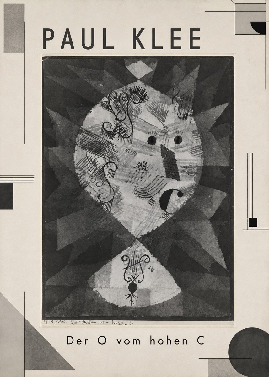 Paul Klee Der O Vom Hohen C No1 - Affiche