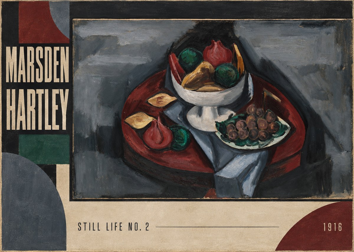 Marsden Hartley Still Life No. 2 No2 - Affiche