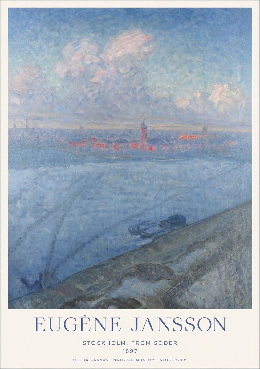 Eugène Jansson Stockholm. from Söder No1 - Affiche