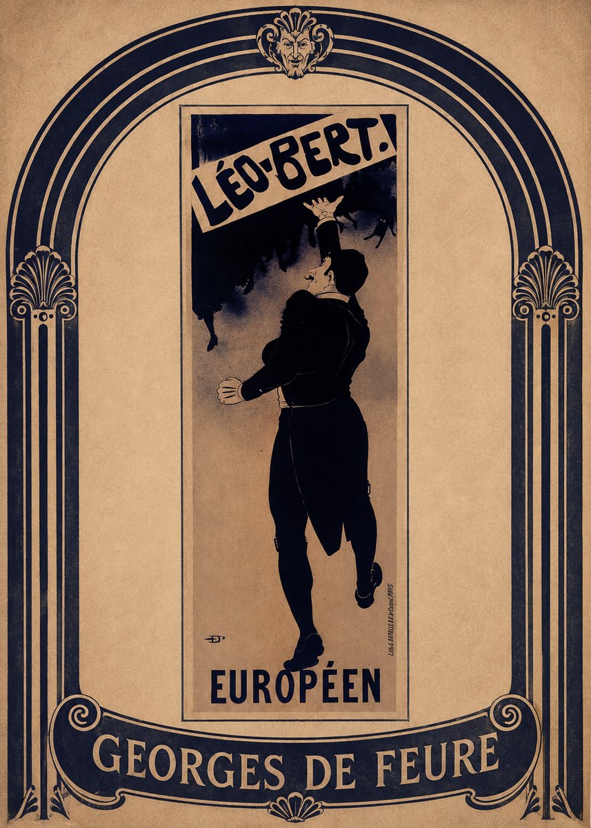 Georges de Feure Léo-bert! I No6 - Affiche