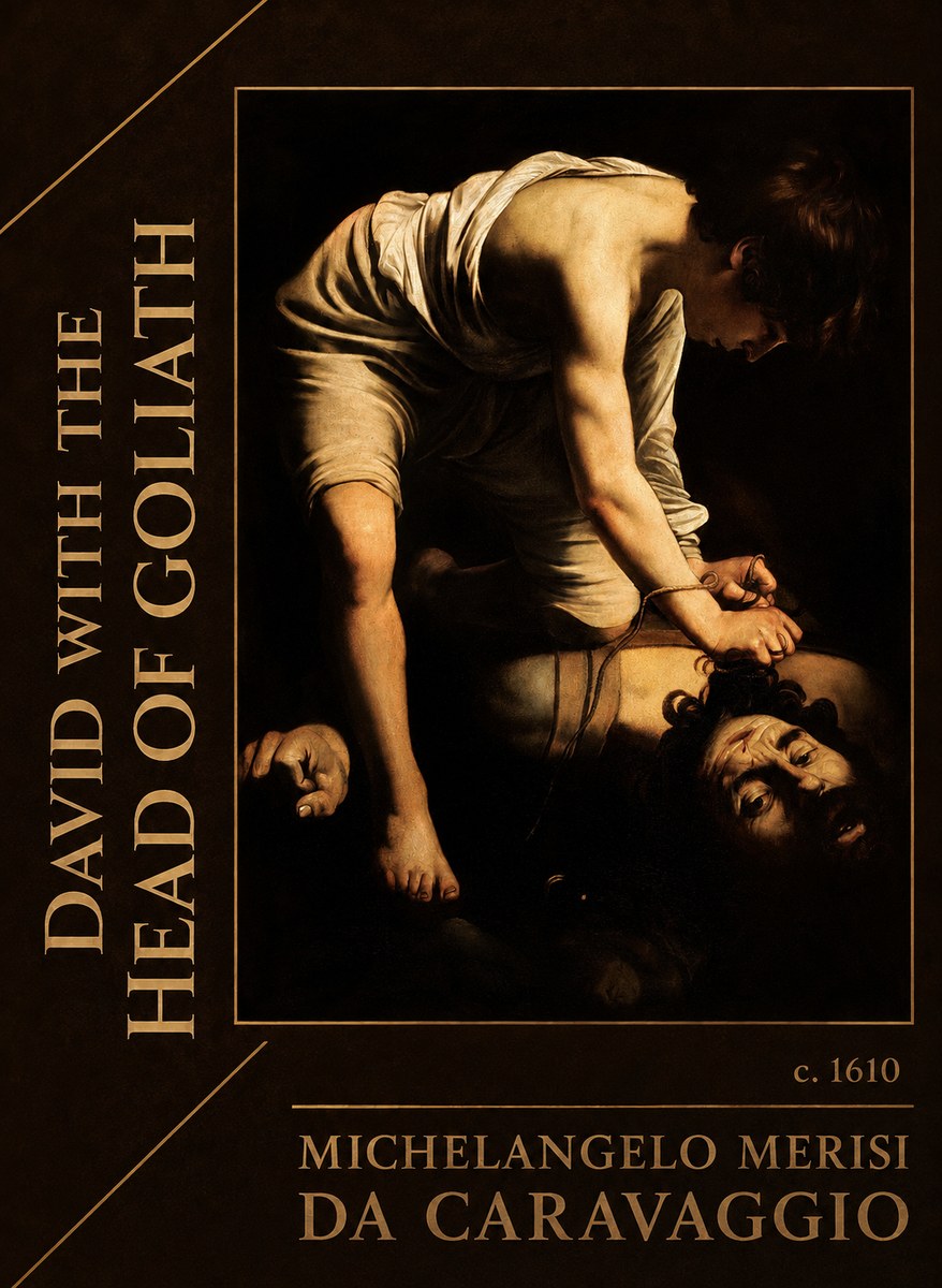 Michelangelo Merisi da Caravaggio David with the Head of Goliath I No2 - Affiche