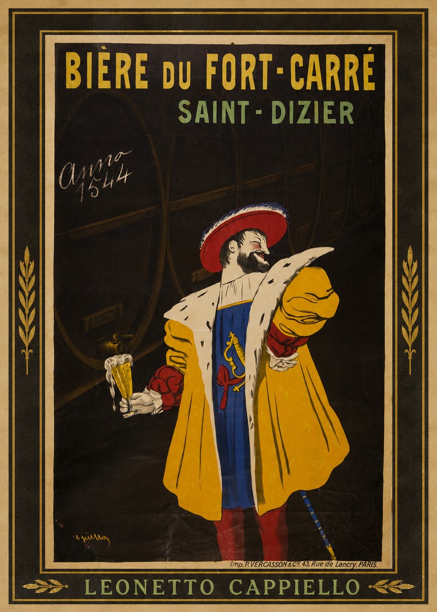 Leonetto Cappiello Bière Du Fort-carré Saint-dizier No1 - Affiche