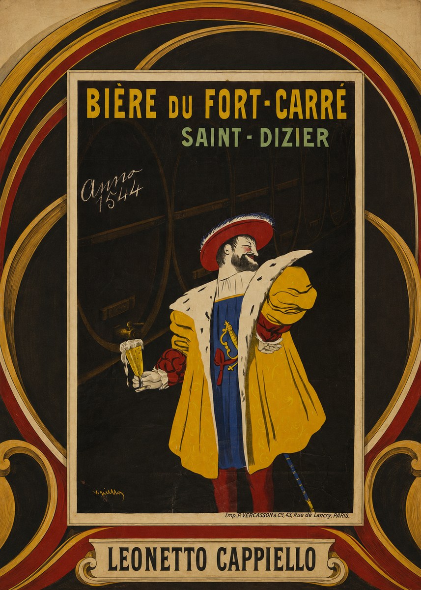 Leonetto Cappiello Bière Du Fort-carré Saint-dizier No3 - Affiche