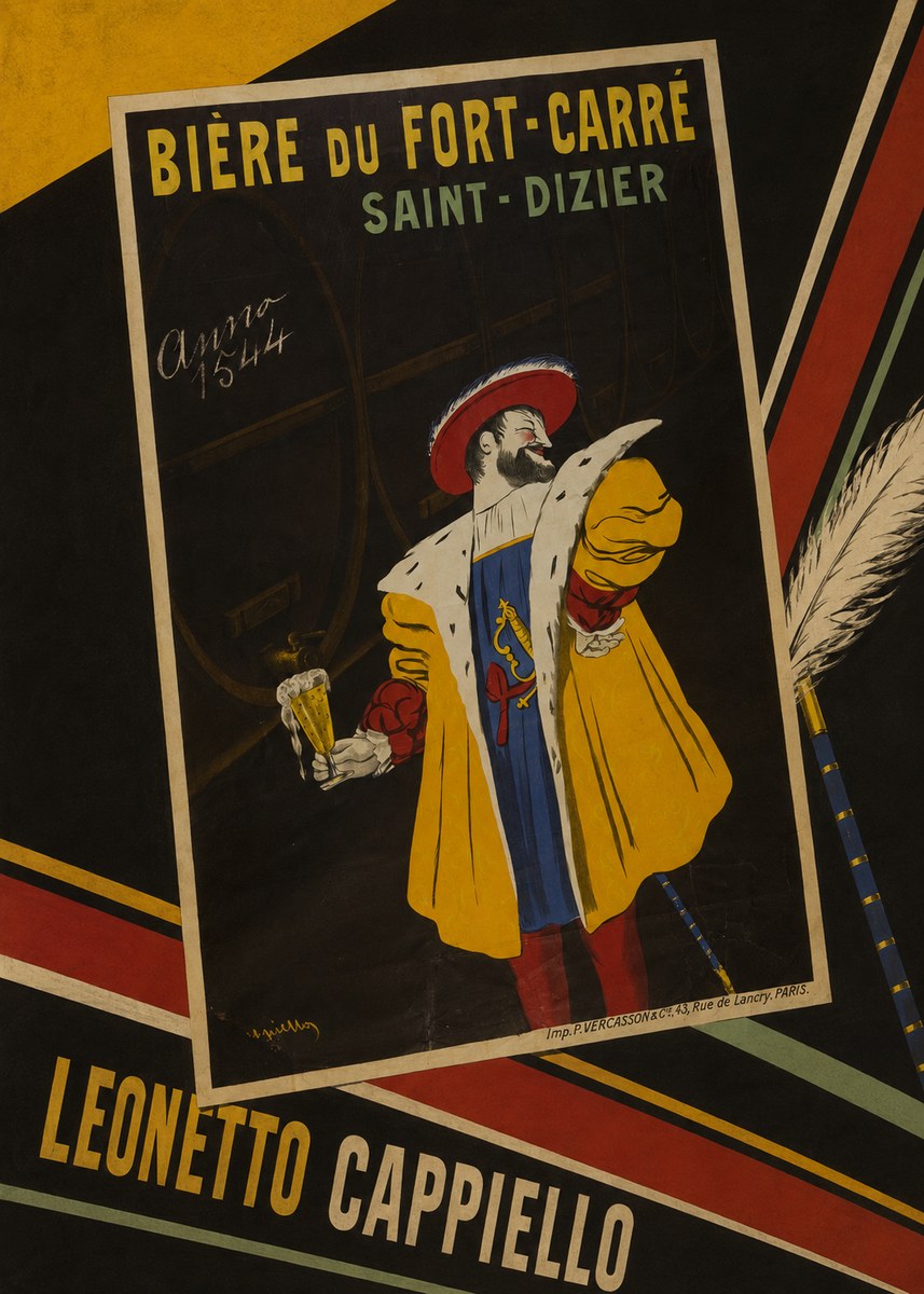 Leonetto Cappiello Bière Du Fort-carré Saint-dizier No4 - Affiche