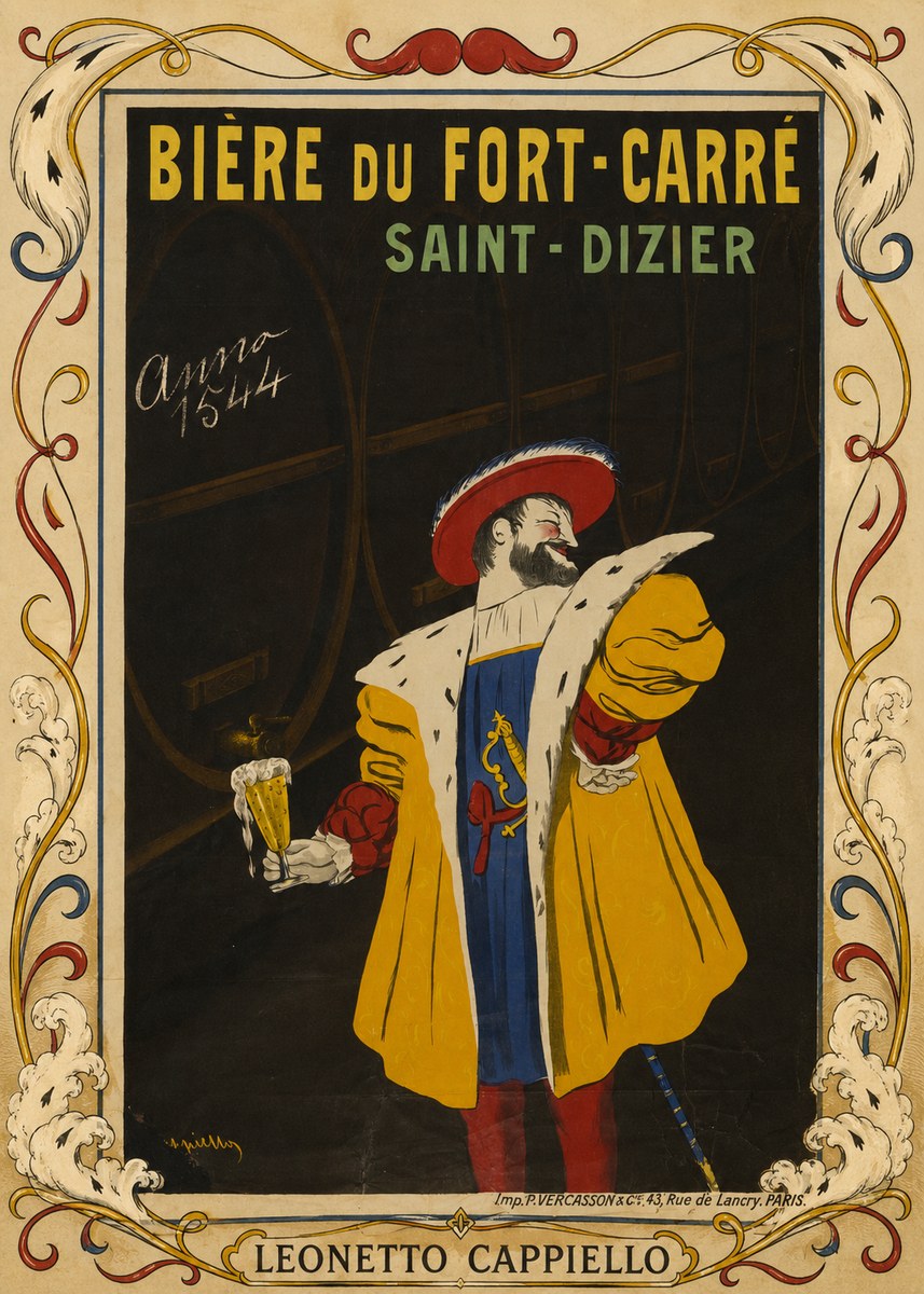 Leonetto Cappiello Bière Du Fort-carré Saint-dizier No5 - Affiche