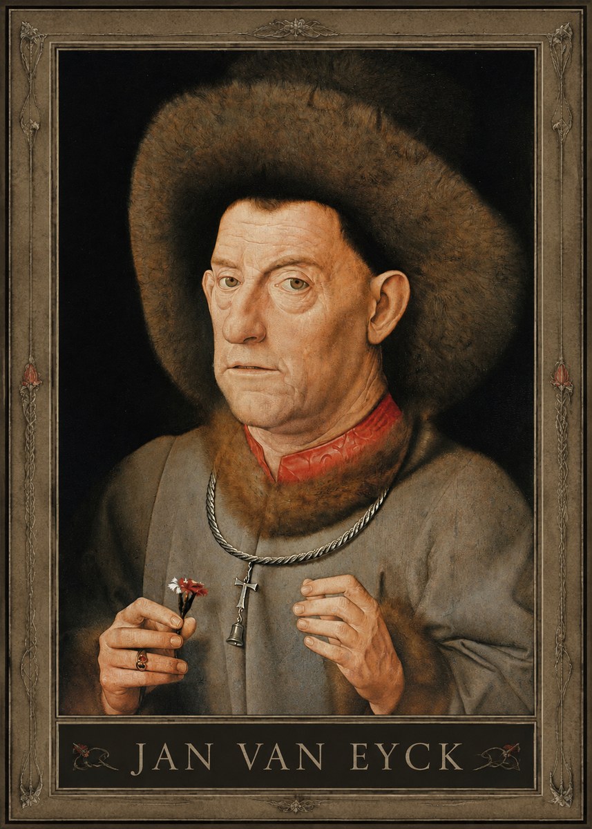 Jan van Eyck Jan Van Eyck No1 - Affiche