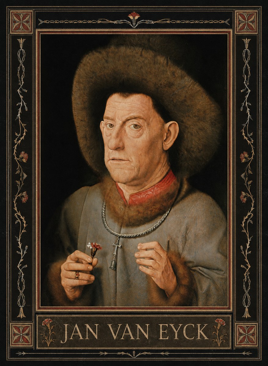 Jan van Eyck Jan Van Eyck No4 - Affiche