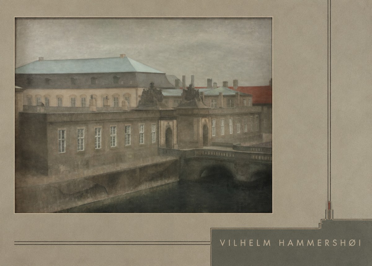 Vilhelm Hammershøi The Old Christiansborg, Late Autumn No4 - Affiche