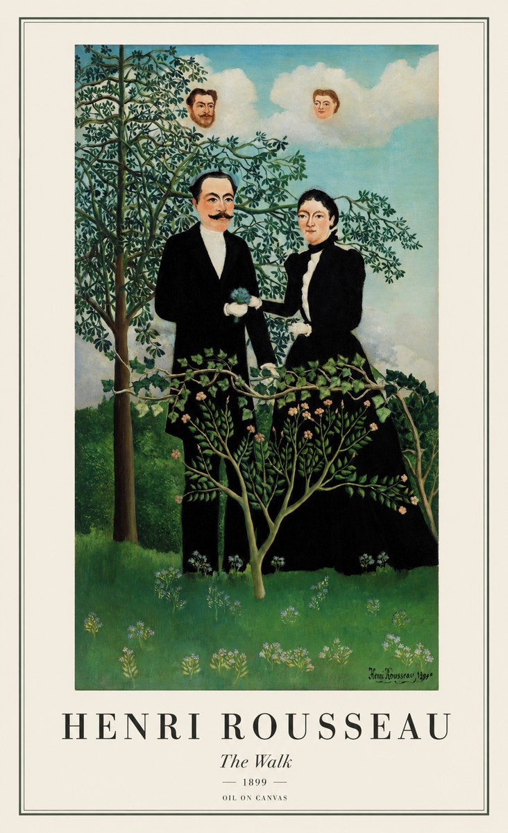 Rousseau The Walk No1 - Affiche