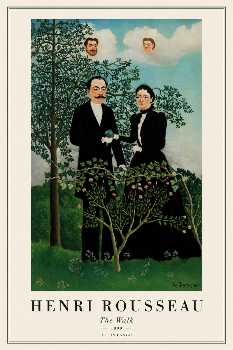 Rousseau The Walk No5 - Affiche