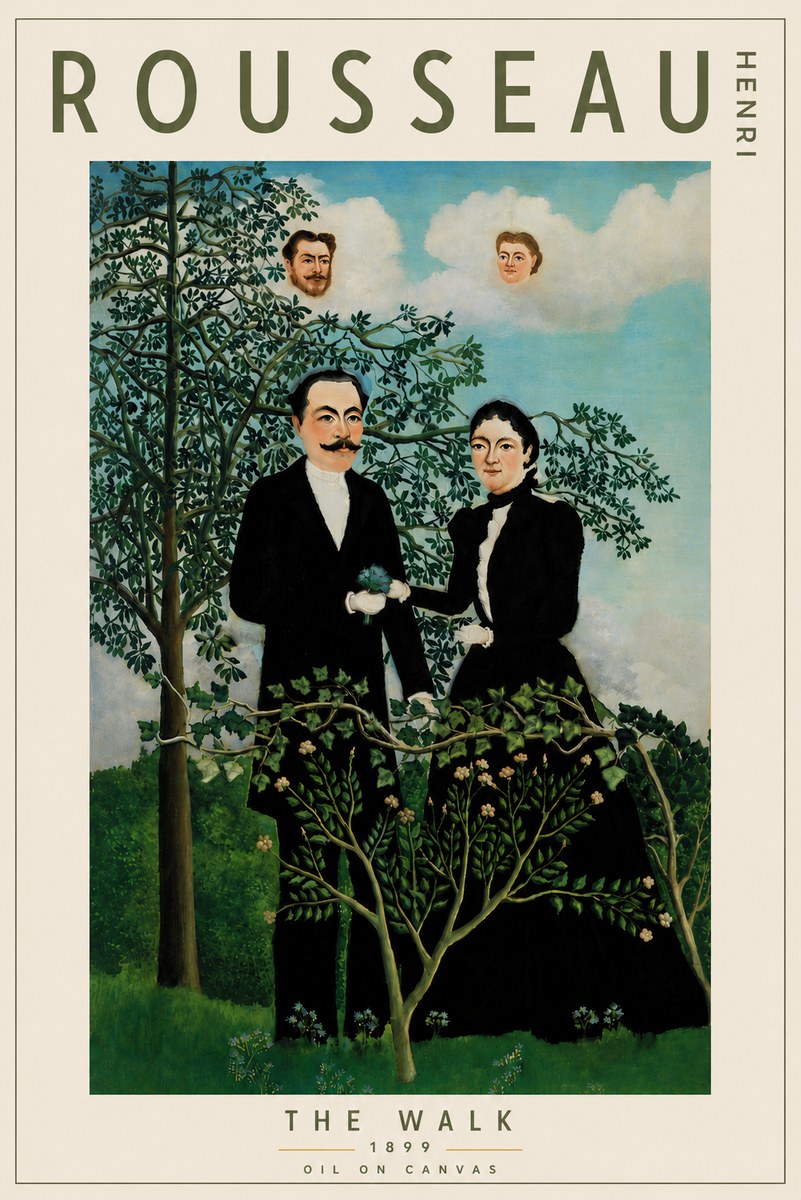 Rousseau The Walk No6 - Affiche