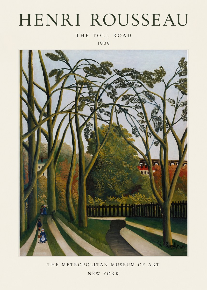 Rousseau The Toll Road No1 - Affiche