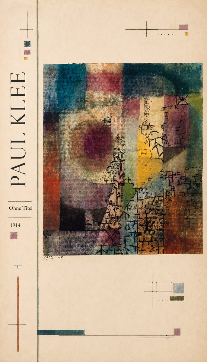 Paul Klee Ohne Titel I No2 - Affiche