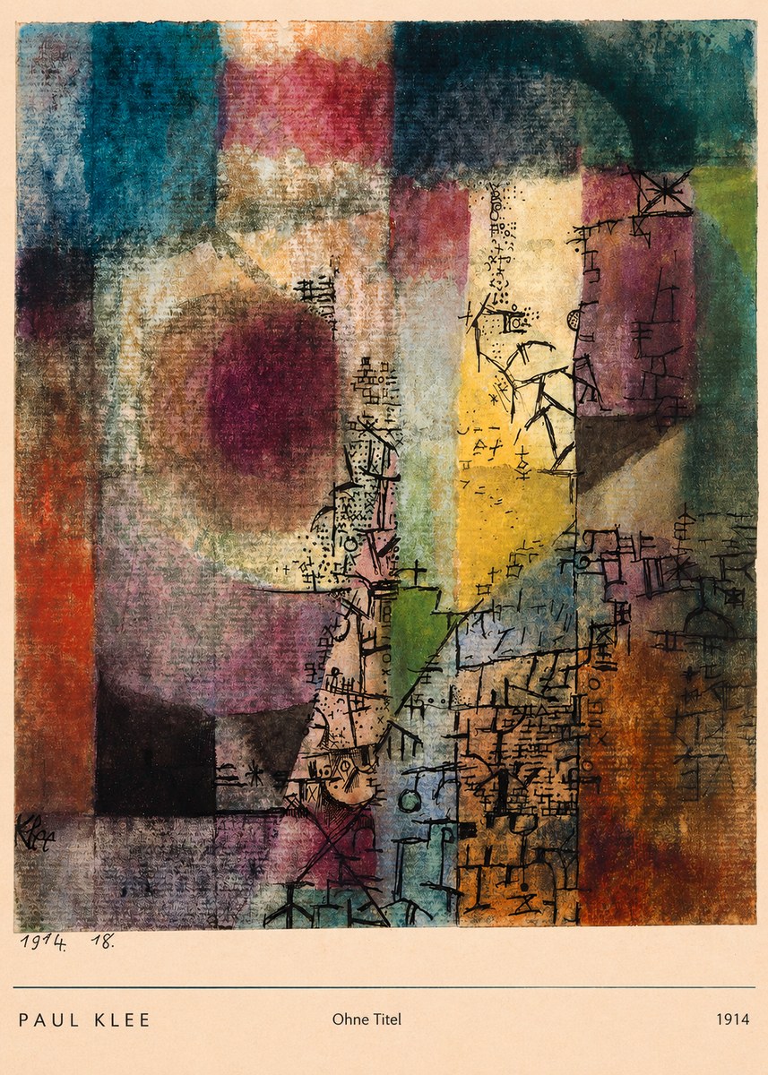 Paul Klee Ohne Titel I No5 - Affiche